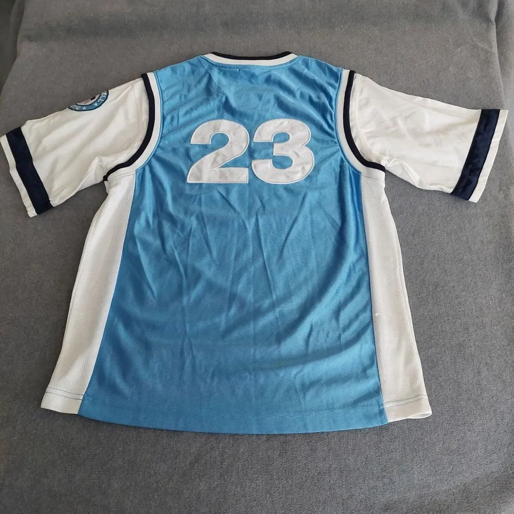 Vintage Russell Athletic Basketball Jersey Men's Medium Carolina Blue #23